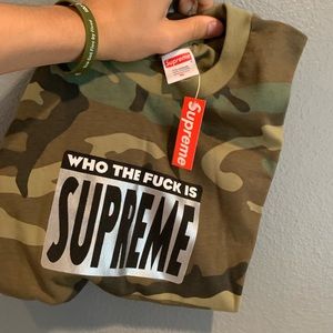 Supreme Who the F*** Tee